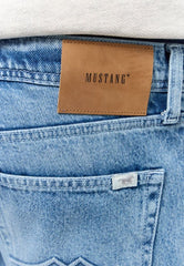 Męskie Spodnie jeansowe Mustang Style Denver Straight Denim Blue 1015522 5000 303