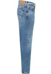 Męskie Spodnie jeansowe Mustang Style Denver Straight Denim Blue 1016443 5000 402