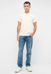 Męskie Spodnie jeansowe Mustang Style Denver Straight Denim Blue 1016443 5000 402