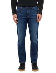 Męskie Spodnie Jeansowe Mustang Style Denver Straight Denim Blue 1016817 5000 883
