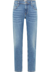 Męskie Spodnie Jeansowe Mustang Style Denver Straight Denim Blue 1017444 5000 583