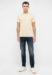 Męskie Spodnie jeansowe Mustang Style Oregon Slim Denim Blue 1016428 5000 783