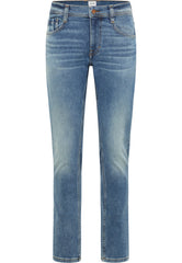 Męskie Spodnie Jeansowe Mustang Style Oregon Slim Denim Blue 1016429 5000 683