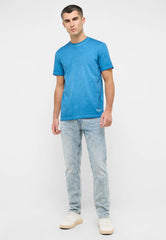 Męskie Spodnie jeansowe Mustang Style Oregon Slim Denim Blue 1016430 5000 413