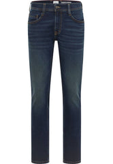 Męskie Spodnie Jeansowe Mustang Style Oregon Slim Denim Blue 1016802 5000 903