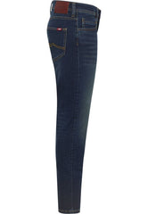 Męskie Spodnie Jeansowe Mustang Style Oregon Slim Denim Blue 1016802 5000 903