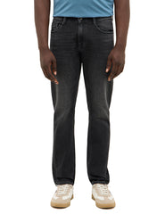 Męskie Spodnie Jeansowe Mustang Style Oregon Slim K Denim Black 1016804 4000 783