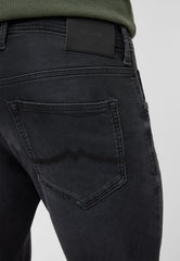 Męskie Spodnie jeansowe Mustang Style Oregon Slim K Denim Black 1017227 4000 883