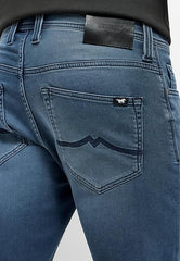 Męskie Spodnie jeansowe Mustang Style Oregon Slim K Denim Blue 1015873 5000 583
