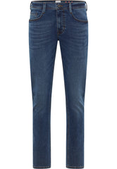 Męskie Spodnie jeansowe Mustang Style Oregon Slim K Denim Blue 1017226 5000 682