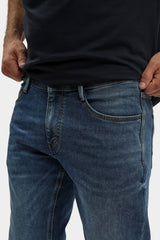 Męskie Spodnie jeansowe Mustang Style Oregon Slim K Denim Blue 1017226 5000 682