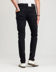 Męskie Spodnie jeansowe Mustang Style Oregon Tapered Denim Black 1018299 4000 940