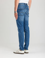 Męskie Spodnie jeansowe Mustang Style Oregon Tapered Denim Blue 1018072 5000 623