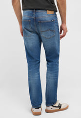 Męskie Spodnie Jeansowe Mustang Style Orlando Slim Denim Blue 1017429 5000 723