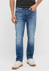 Męskie Spodnie Jeansowe Mustang Style Orlando Slim Denim Blue 1017429 5000 723