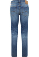 Męskie Spodnie Jeansowe Mustang Style Orlando Slim Denim Blue 1017429 5000 723
