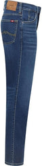 Męskie Spodnie Jeansowe Mustang Style Tramper Straight Denim Blue 1016812 5000 703