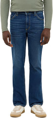 Męskie Spodnie Jeansowe Mustang Style Tramper Straight Denim Blue 1016812 5000 703