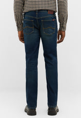 Męskie Spodnie jeansowe Mustang Style Tramper Straight Denim Blue 1016812 5000 903