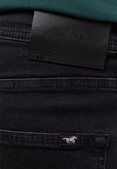 Męskie Spodnie jeansowe Mustang Style Vegas Slim Denim Black 1016794 4000 982