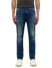 Męskie Spodnie jeansowe Mustang Style Vegas Slim Denim Blue 1015859 5000 684