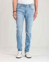 Męskie Spodnie jeansowe Mustang Style Vegas Slim Denim Blue 1018073 5000 401