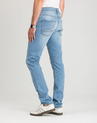 Męskie Spodnie jeansowe Mustang Style Vegas Slim Denim Blue 1018073 5000 401