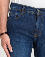 Męskie Spodnie jeansowe Mustang Style Vegas Slim Denim Blue 1018073 5000 882