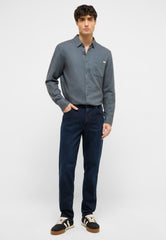 Męskie Spodnie jeansowe Mustang Style Washington Straight Denim Blue 1016983 5000 801
