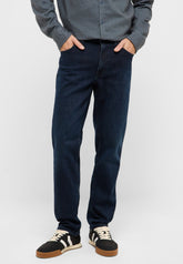 Męskie Spodnie jeansowe Mustang Style Washington Straight Denim Blue 1016983 5000 801