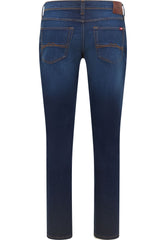 Męskie Spodnie Jeansowe Mustang Style Washington Straight Denim Blue 1017439 5000 802