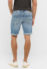 Męskie Szorty Jeansowe Mustang Style Chicago Shorts Z Denim Blue 1016976 5000 202