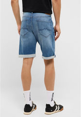 Męskie Szorty Mustang Style Chicago Shorts Z Denim Blue 1017455 5000 583