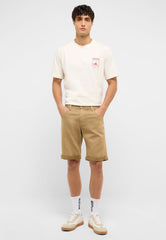 Męskie Szorty Mustang Style Chicago Shorts Z Petrified Oak 1017457 3378