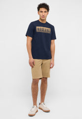 Męskie Szorty Mustang Style Portland Shorts Petrified Oak 1017458 3378