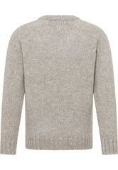 Męski Sweter Mustang Edmonds Mid Grey Mélange 1015481 4140