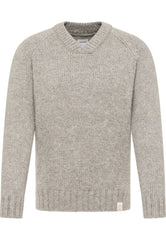Męski Sweter Mustang Edmonds Mid Grey Mélange 1015481 4140