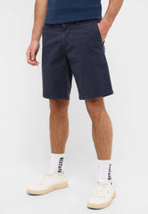 Męskie Szorty Mustang Style Amsterdam Shorts Navy Blazer 1016450 5324