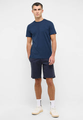 Męskie Szorty Mustang Style Amsterdam Shorts Navy Blazer 1016450 5324