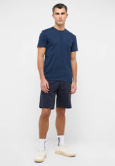 Męskie Szorty Mustang Style Amsterdam Shorts Navy Blazer 1016450 5324