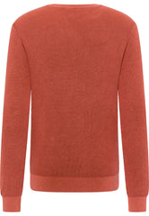 Mustang Style Elliot Burnt Ochre 1016300 7105 Męski Sweter