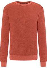 Mustang Style Elliot Burnt Ochre 1016300 7105 Męski Sweter