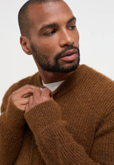 Męski Sweter Mustang Style Emil C Henley Rubber 1014118 3161