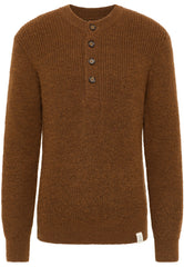 Męski Sweter Mustang Style Emil C Henley Rubber 1014118 3161