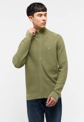 Męski Sweter Mustang Style Escondido Oil Green 1015476 6273