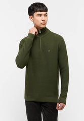 Męski Sweter Mustang Style: Everett Rifle Green 1015474 6514