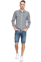 Męskie Spodenki Lee Rider Short Flick Dark L73FLJKA 112120537