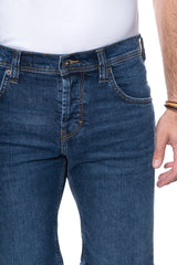 Spodenki Męskie Mustang Chicago Short Denim Blue 1005417 5000 882