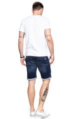 Spodenki Męskie Mustang Chicago Short Denim Blue 1007113 5000 923