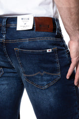 Spodenki Męskie Mustang Chicago Short Denim Blue 1007113 5000 923